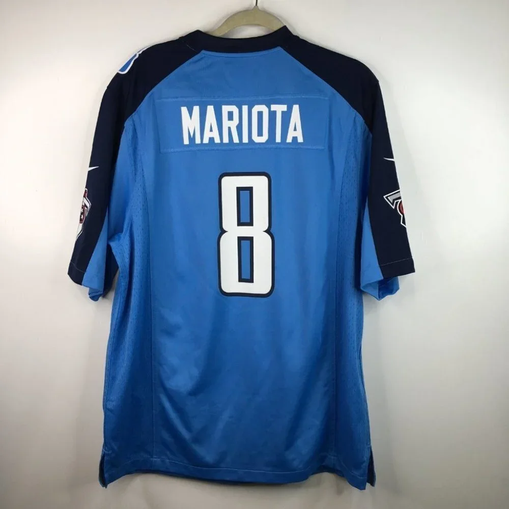 Nike NFL Marcus Mariota #8 Tennessee Titans Jersey Size L